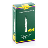 Cajas De Cañas Saxo Soprano Java Nº2.5 Sr3025 Vandoren