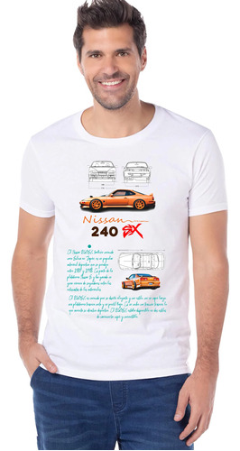 Playera Carro Diseño 55 Carros Y Motos Nissan 240sx Beloma