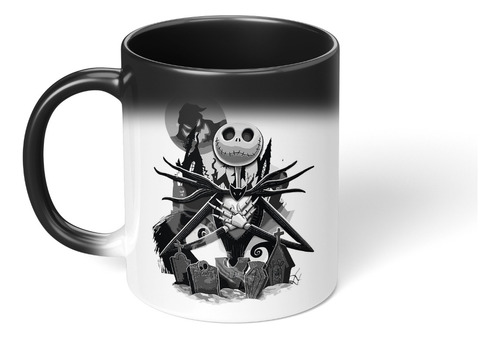 Taza Magica Cambia Color El Extraño Mundo De Jack