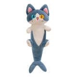 Peluche Gato Tiburón 35cm Kawaii