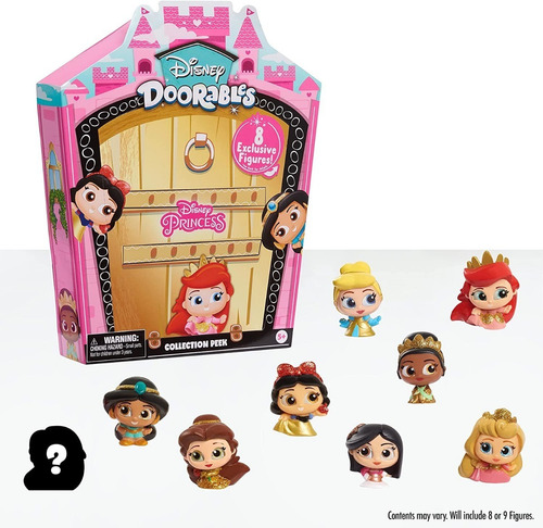 Disney Doorables Disney Princesas 8 Figuras Exclusivas