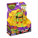 Tortuga Ninja Rafhael Figuras Deluxe 15cm Y Sonido