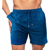 Bermudas Short Para Playa Traje De Baño Hombre Bañadores