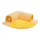 Cama Para Gatos, Estera De Cálida De Otoño, Amarillo Y Xl