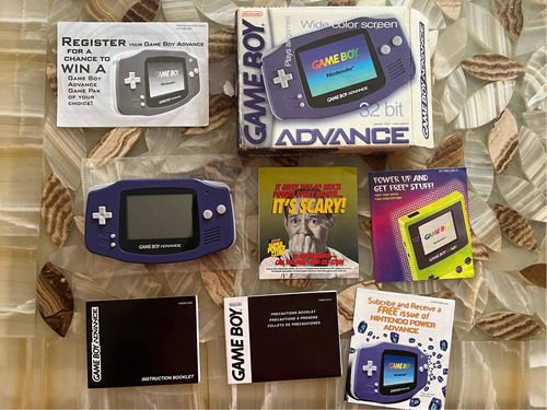 Game Boy Advance Consola Indigo Impecable Original Nintendo