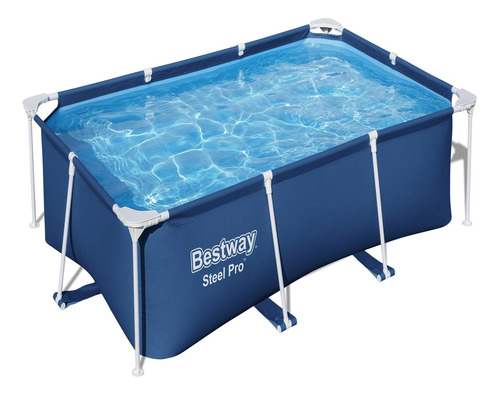 Piscina Steel Pro Azul 2.59mx1.70mx61cm Bestway