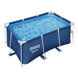 Piscina Steel Pro Azul 2.59mx1.70mx61cm Bestway