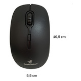 Mouse Sem Fio 1600dpi Pc Notebook Cor Preto