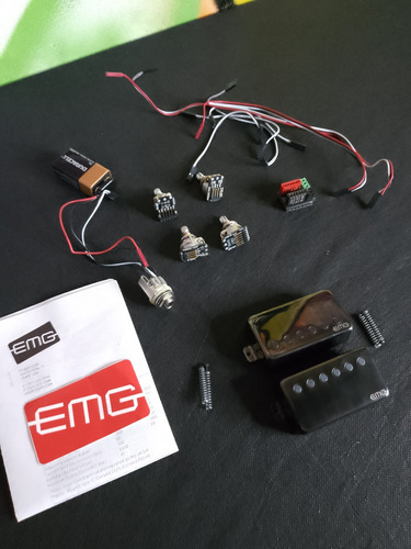 Microfonos Emg Het-set James Hetfield 