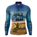 Camisa Camiseta Agro Ceifa Proteção Solar Uv50 Gll-10ac