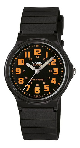 Reloj Casio Mq71-4bdf Cuarzo Hombre Color De La Correa Negro Color Del Bisel Negro Color Del Fondo Negro