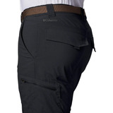 Pantalones Columbia Hombre Silver Ridge Convertible Negro