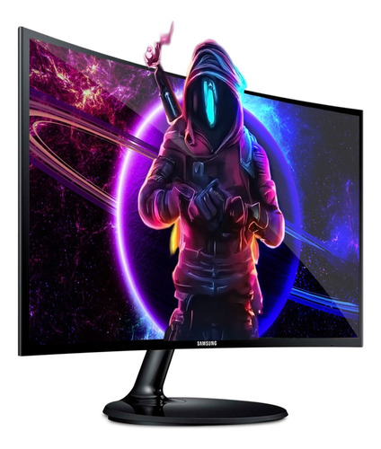 Monitor Gamer Curvo Samsung C24f396fh Lcd 24   100v/240v