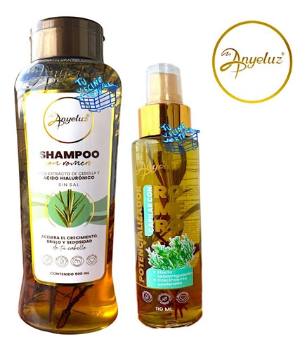 Shampoo Romero + Poten Anyeluz - mL a $92