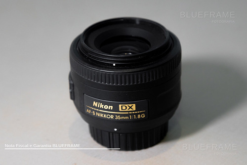 Lente Nikon 35 Mm 1.8g Dx Com Nota Fiscal E Garantia
