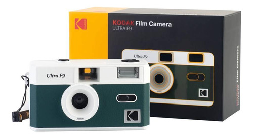 Camera Analogica Kodak Ultra F9 Reutilizável 35mm Verde
