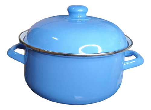 Olla Enlozada 26 Cm 5 Lts Condor Celeste/s.o.s.cocina