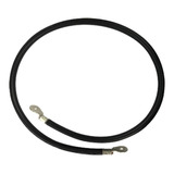 Cable Para Baterias 1m Negro Calibre 2 Awg Terminales De Ojo