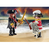 Playmobil Figuras 70273 Duo Pack Soldado Y Pirata Con Armas Cantidad De Piezas 17