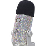 Filtro Youshares Blue Yeti Pop - Adesivo Bonito Glitter, Bli