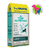 Top Nutrition Puppy/cachorro Large X 15+3kg- Envio Gratis