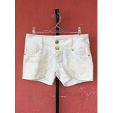 Short Animal Print Dourado Juju Salimew By Zume Jeans