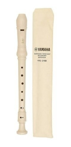 Flauta Dulce Soprano Yamaha Yrs-24b Barroca Envio Gratis