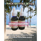 Pack Gotitas Détox Desintoxicantes. Asesoria Personalizada.