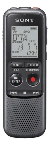 Gravador De Voz Digital Sony Px Icd-px240 Do 4 Gb Preto