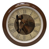 Horse Farmhouse Collection Vintage Natural Brown Reloj De Pa