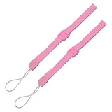 2 X Rosa Pulsera De Correa De Muñeca De Mano Para Sony Psp 1