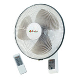 Ventilador Pared Linke 16 Pulgad C/ Control Remoto 3 Velocid