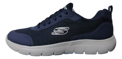 Tenis Skechers Sport Mens Color Marino/ Suela Gris (20000mx)