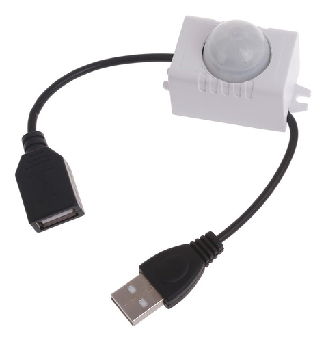 Usb 5v Pir Sensor Led Sensor De Movimiento Interruptore...