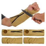 Suhine 2 Pares De Protectores De Brazo De Cuero Para Soldadu