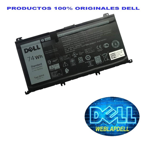 Bateria Original Delll Inspiron 15 7559 7567 Type 357f9
