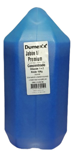 Jabon Premium Para Preparar 15 Litros Azul Clasico