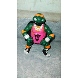 Tmnt Tortugas Ninja Vintage Shell Slammin Mike 1991 Con Capa