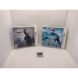 Lote 3 Jogos Nintendo 3ds Americano - Batman Kingdom Hearts