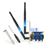 Adaptador Para Tarjeta Wifi Edup Pcie 6e Bluetooth 5.2 