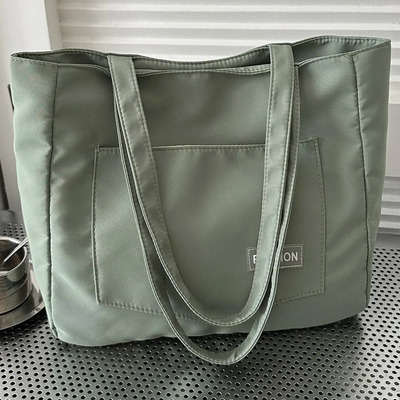 Bolso De Hombro Minimalista De Unicolor, Bolso Casual