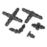 Conector De Tubo (200 Conectores 1/4), Goteo Para Jardín (co