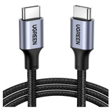 Ugreen Cable De Datos Usb-c 2.0 A Usb-c 2.0 5a 1m (2-pack)