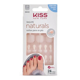 Kiss New York Salon Naturais Unhas Postiças Para Pés