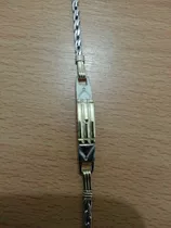 Atlante Pulsera De Plata Y Oro ,  No Te Lo Pierdas