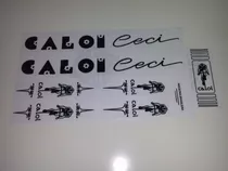 Adesivos Caloi Ceci 1980 A 1982 Emblema Caloi Etiqueta Caloi