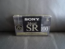 Cassette Sony Tipo Iv Metal Sr 100 Minutos - Nuevo Sellado