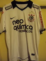 Camiseta Corinthians Brasil Liedson #9 2010 2011 Selección M