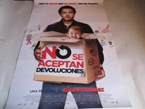 Poster Original De La Pelicula  No Se Aceptan Devoluiones