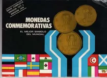 Blister 6 Monedas Mundial De Futbol Argentina Año 1977 1978